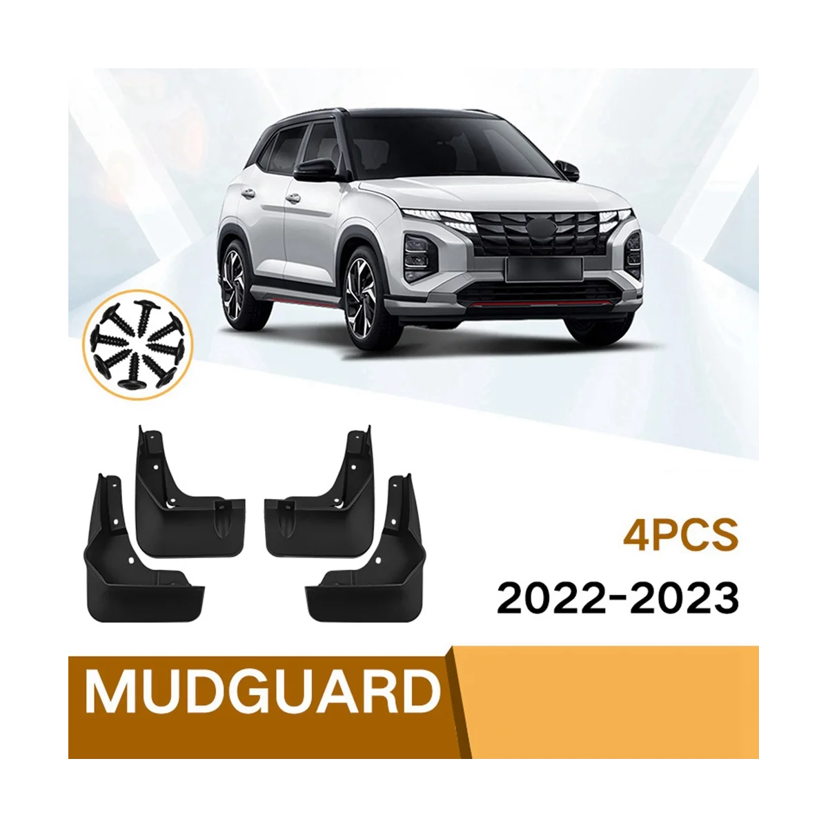 Брызговики для Hyundai Creta Prime 2022-2023