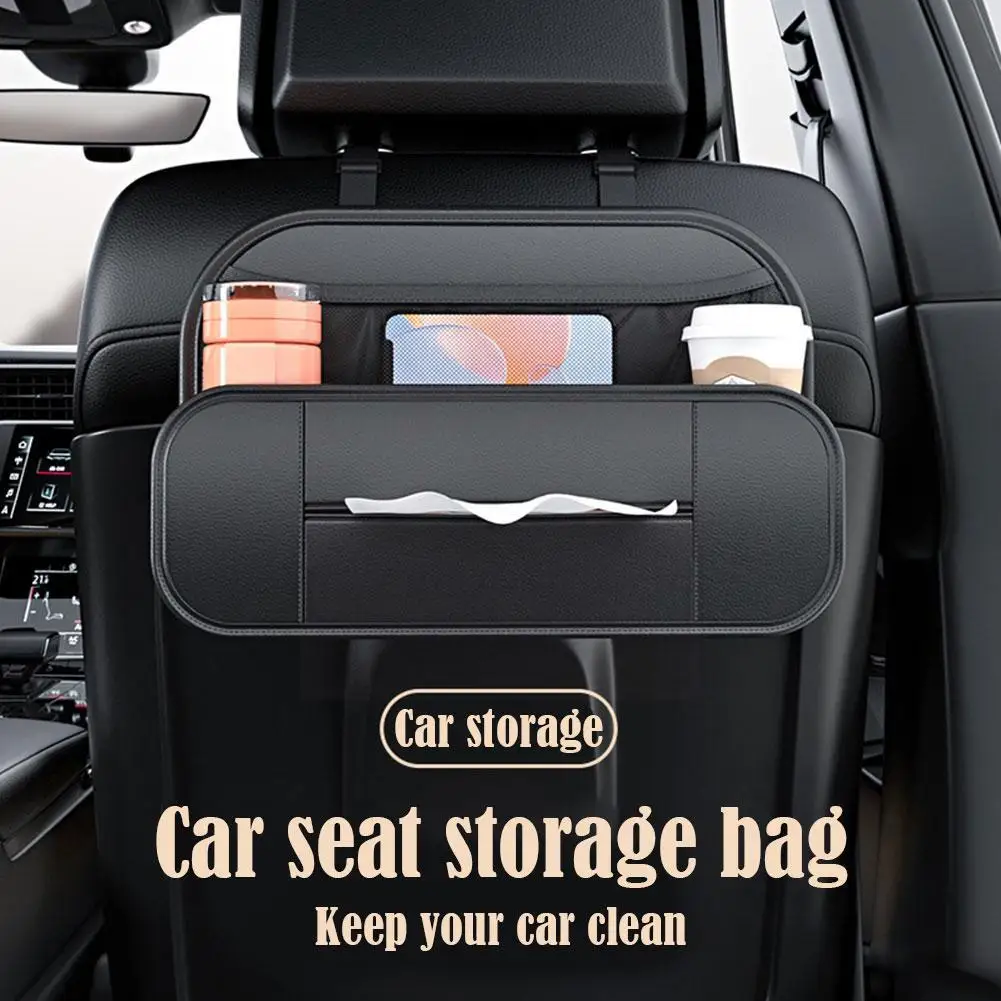

Кожаные Автомобильные сумки для хранения заднего сиденья, искусственная ткань, автомобильные аксессуары, коробки для хранения товаров, автомобильные аксессуары K8K7