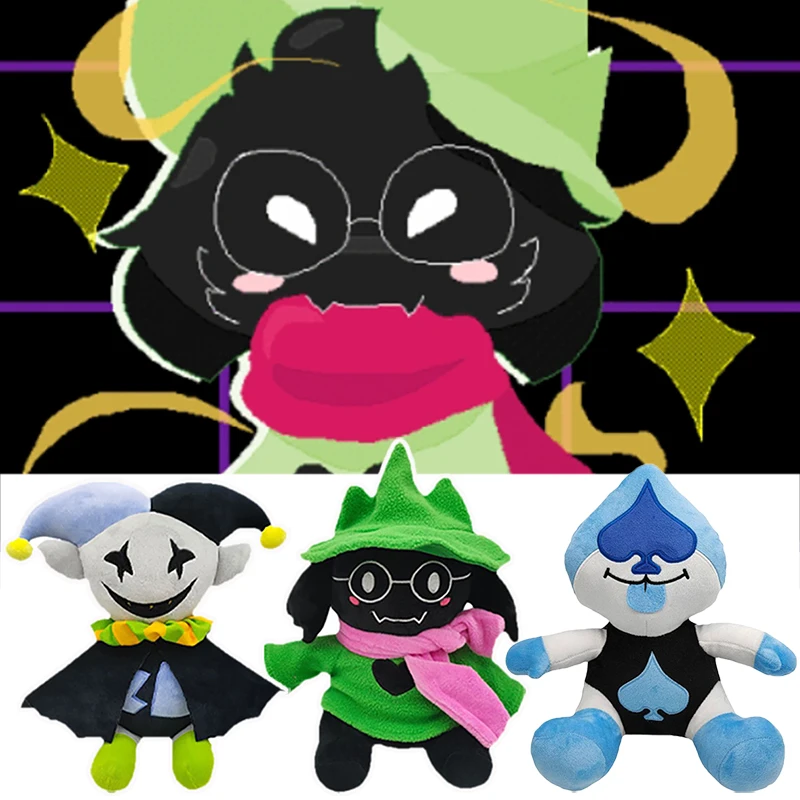 Jevil Deltarune плюшевая игрушка мультфильм Ralsei Lancer плюшевые куклы животные мягкие