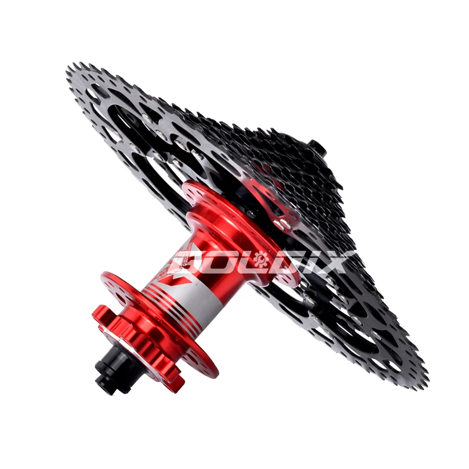 SUNSHINE Black Bicycle Freewheel MTB Bike Cassette K7 8/9/10/11/12 Speed SHIMANO HG Structure Specification for SHIMANO SRAM