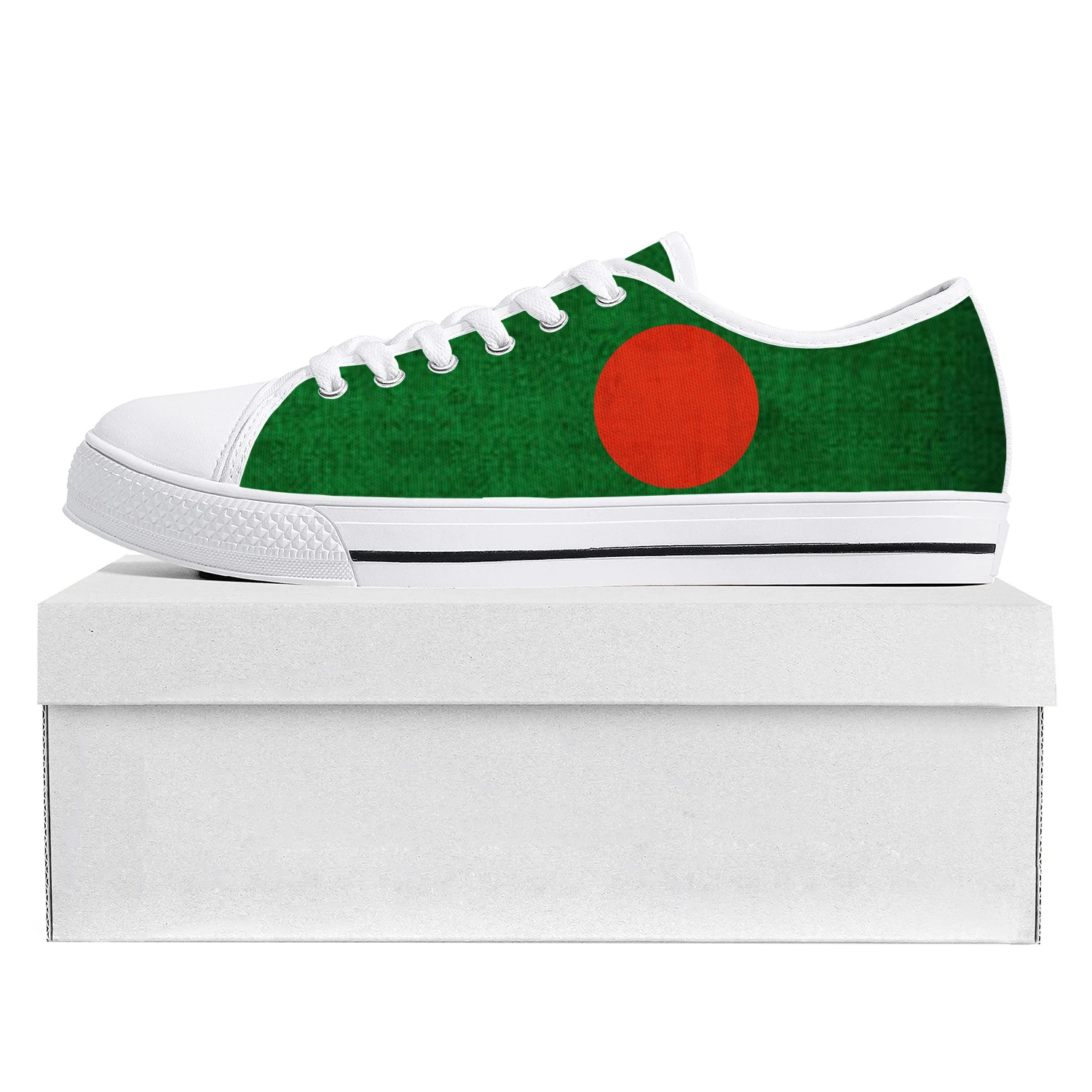 

Bangladesh Flag Low Top High Quality Sneakers Mens Womens Teenager Canvas Sneaker Prode Casual Couple Shoes Custom Shoe