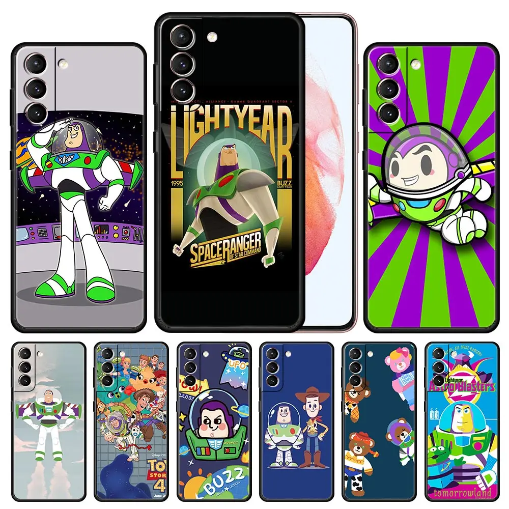 

Cover Case for Samsung Galaxy S10 S20 S7 S8 S9 S10e Plus Edge Lite FE S10Plus S10Lite S20FE 5G Shell Luxury Buzz Lightyear