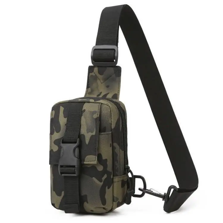 Outdoor Tactical Sling Bag Military Crossbody Pack Chest Shoulder Bag Small for Hiking Cycling Camping Travel