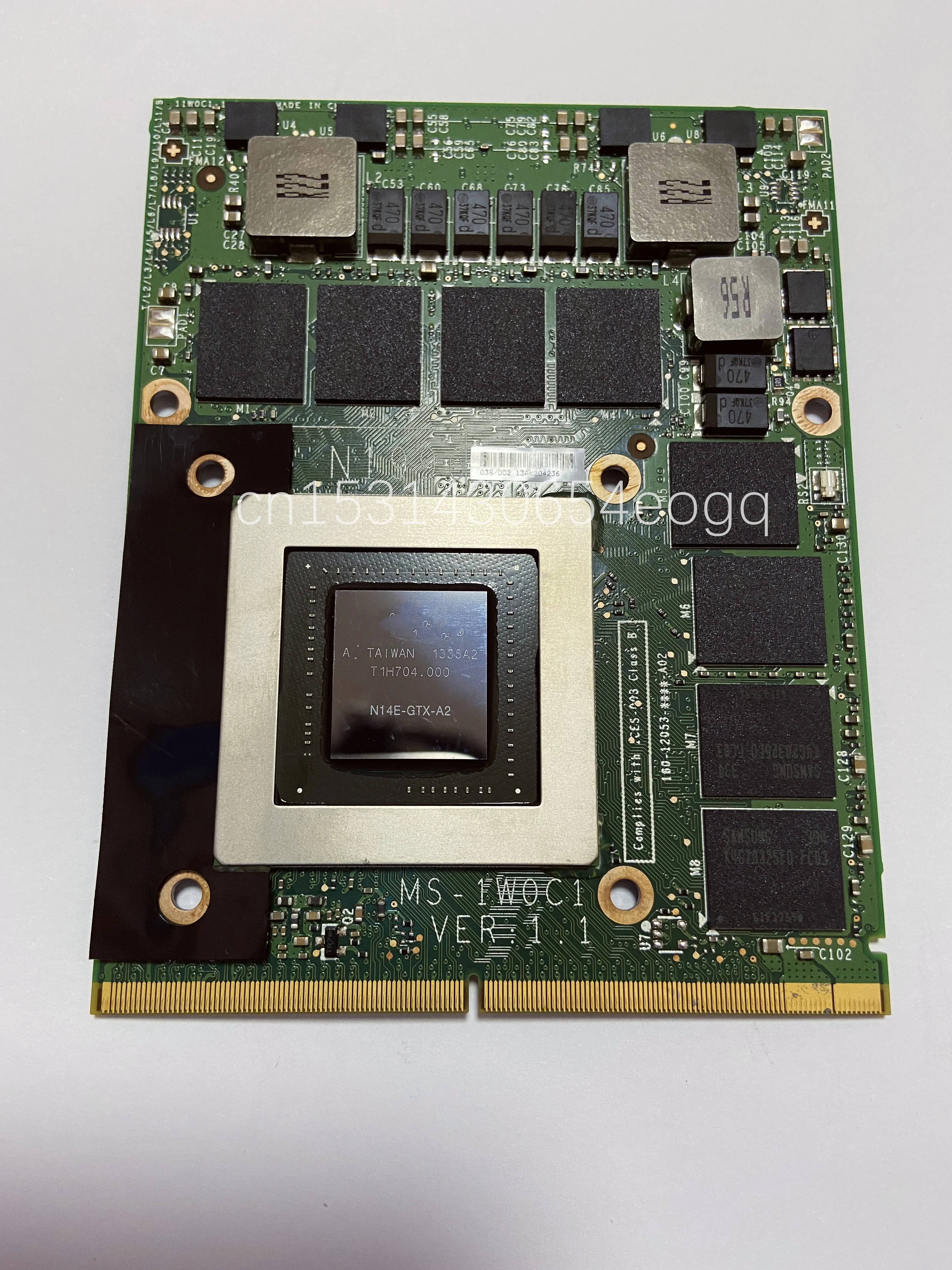 Совершенно новая GTX780M Φ 4GB видеографическая карта для MSI GT60 GT70 N14E-GTX-A2 MS-1763 id: 1 |