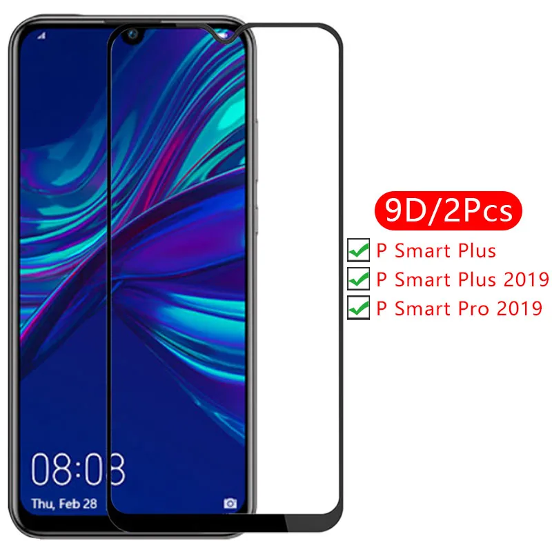 

Защитное закаленное стекло 9d для экрана huawei p smart plus 2018 pro 2019