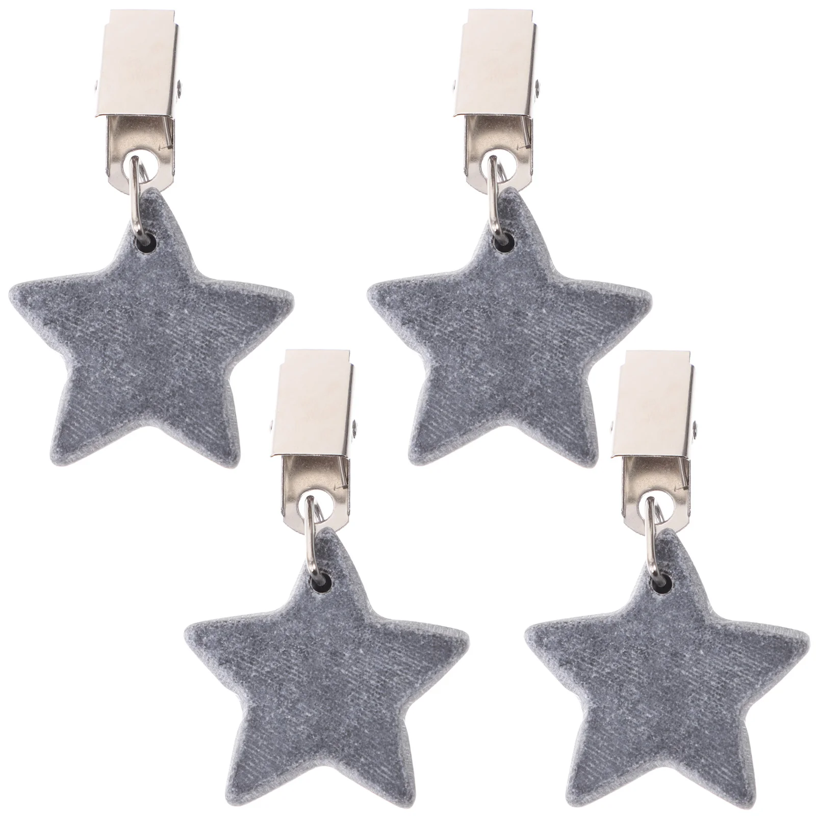 

Tablecloth Weights Table Clip Cover Weight Clips Decor Outdoor Dining Room Pendant Cloth Star Holderholders Picnic Decorative