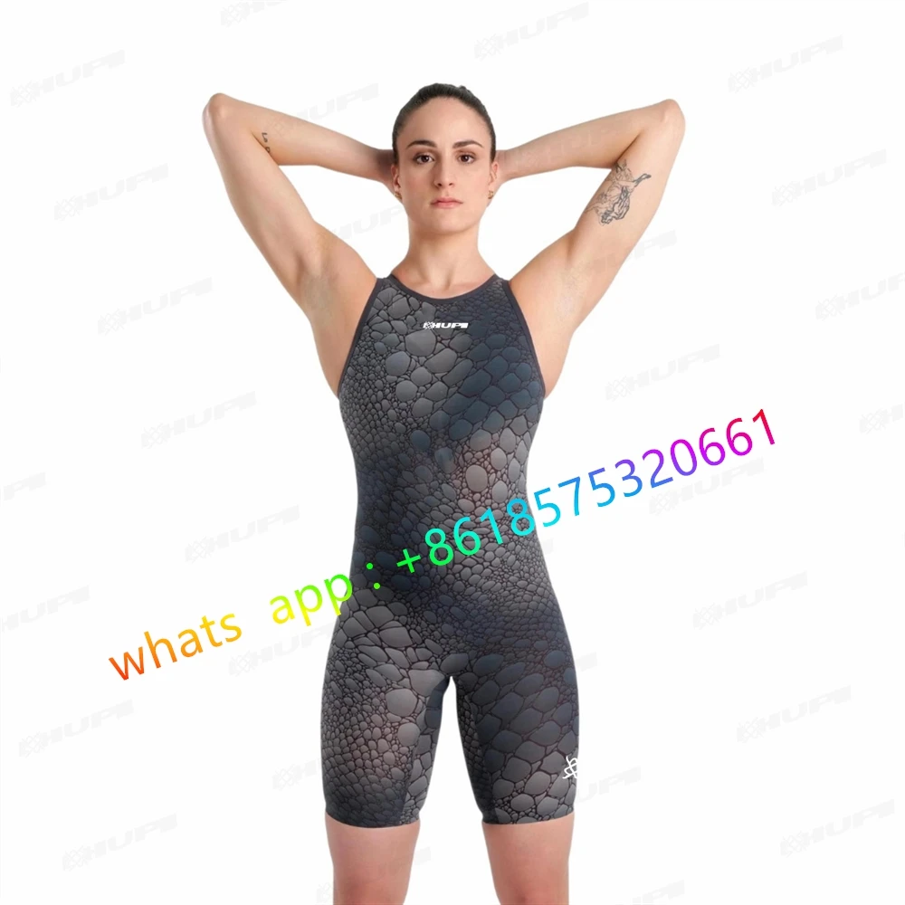 2023 Triathlon Suit Slimming Tight One Piece Swimsuit Female Sports Swimwear Women Professional Racing Training Bathing Suit