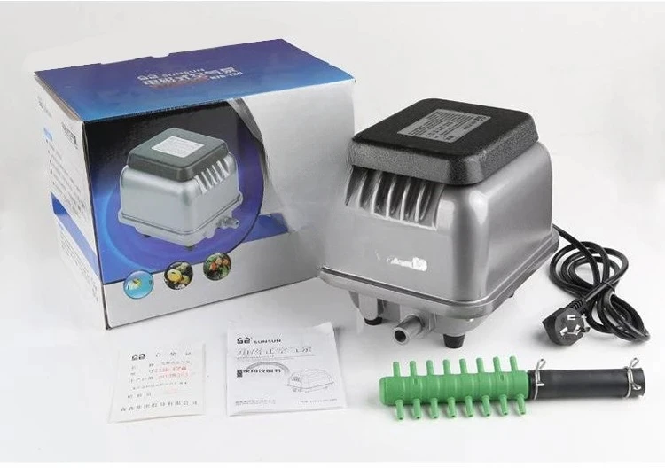 SUNSUN HJB-280 воздушный насос кислородный септический для аквариума и массажного