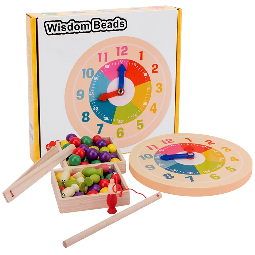 

1 Set Bead Elimination Game Rainbow Clip Bead Children Educational