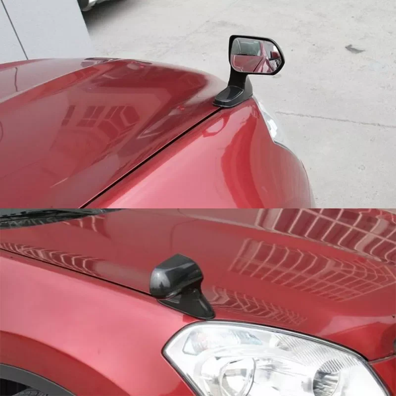 

Black Removal Blind Spot Reversing Rearview Mirror car hood auxiliary rear view mirror car exterior decoration
