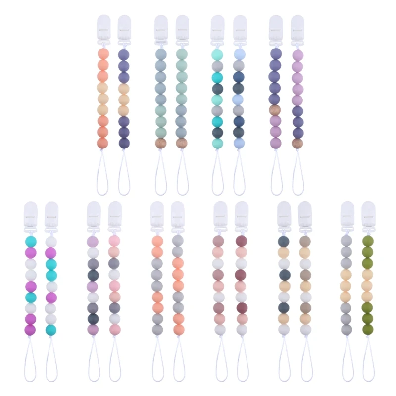 

Силиконовый держатель для соски-пустышки, 2 шт.