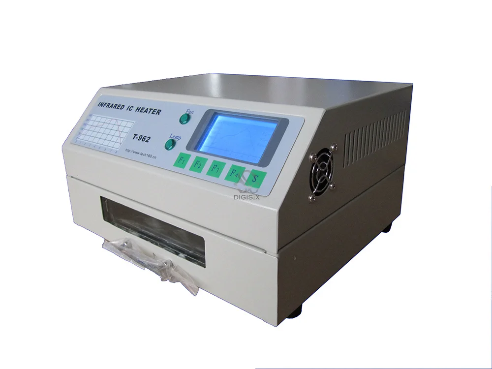 T-962 инфракрасный IC НАГРЕВАТЕЛЬ T962 духовка для повторной пайки BGA SMD SMT наладочная