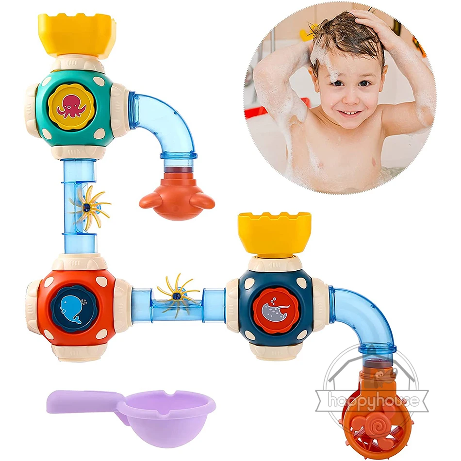 

Baby Bath Toys for Kids Toys Water Spray Whale Sucker Baby Shower Swimming Pool Water Toys for Kids Shower Toys Bathtub Toys