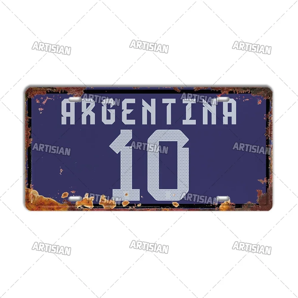 Artisanal Vitarium Bavaria Newcastle Leverkusen Tottenham Paris Автомобильная табличка Настенный декор из