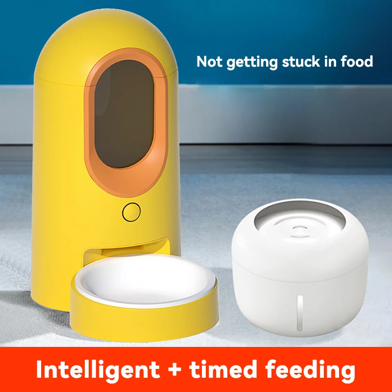 Автоматическая кормушка для домашних животных из нержавеющей стали