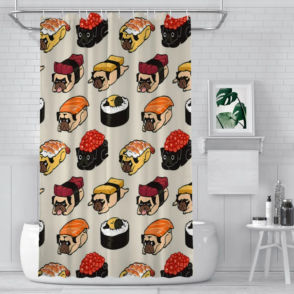 

Занавески для душа в ванную комнату, водонепроницаемые перегородки, аксессуары для ванной комнаты