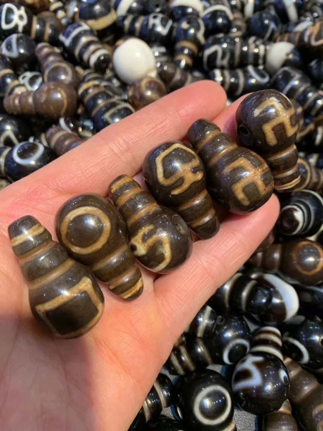 1 шт./партия старые бусины-Амулеты Baojiang