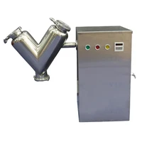 ytk industrial dry powder mixer chemical medicine lab pharmacy blender v mixer mixing machine