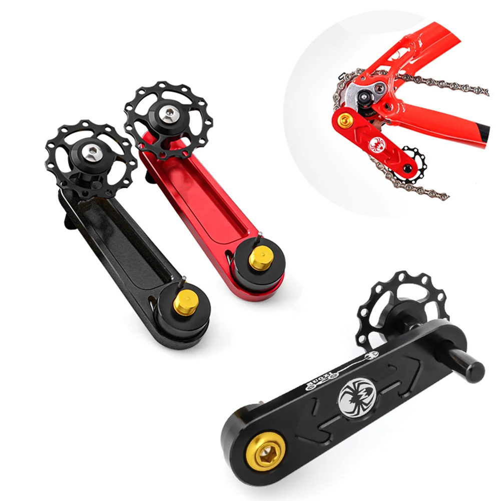 

MUQZI Portable Mountain Bike Chain Tensioner Guide Anti-Drop Single Speed Road Bicycle Chain Fixing Holder Cycling Tool Accessor