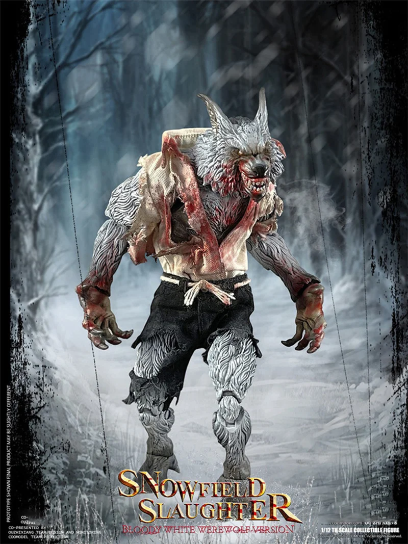 1/12 масштабная фигурка кукла джунгли ночь ужасов легенда белый волк 6 &quotсупер