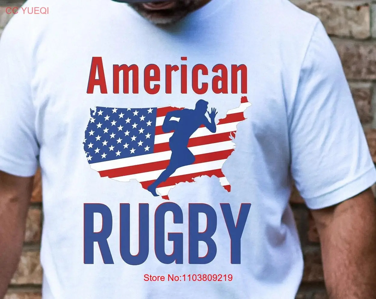 Rugby T shirt Support Your Team in Style Men's and Women's Perfect for Fans Players player Rugger Top