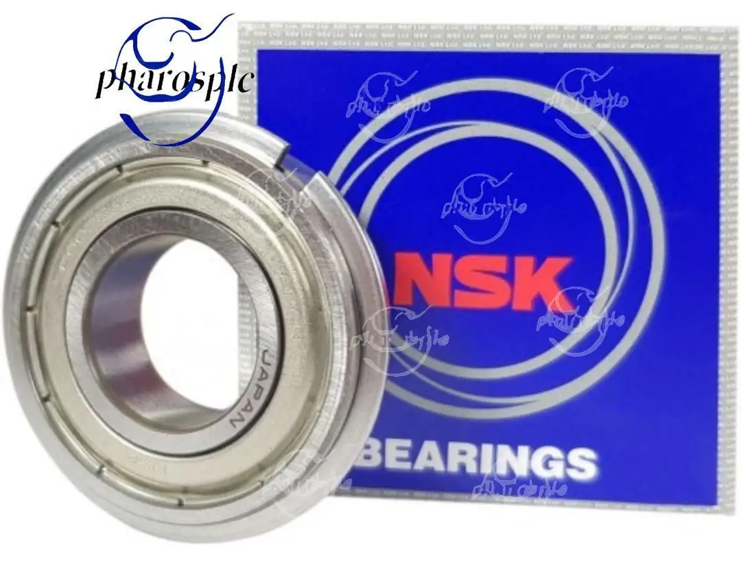 NSK 6209ZZNR экранированный подшипник с уплотнительным кольцом + кольцо 45x85x19