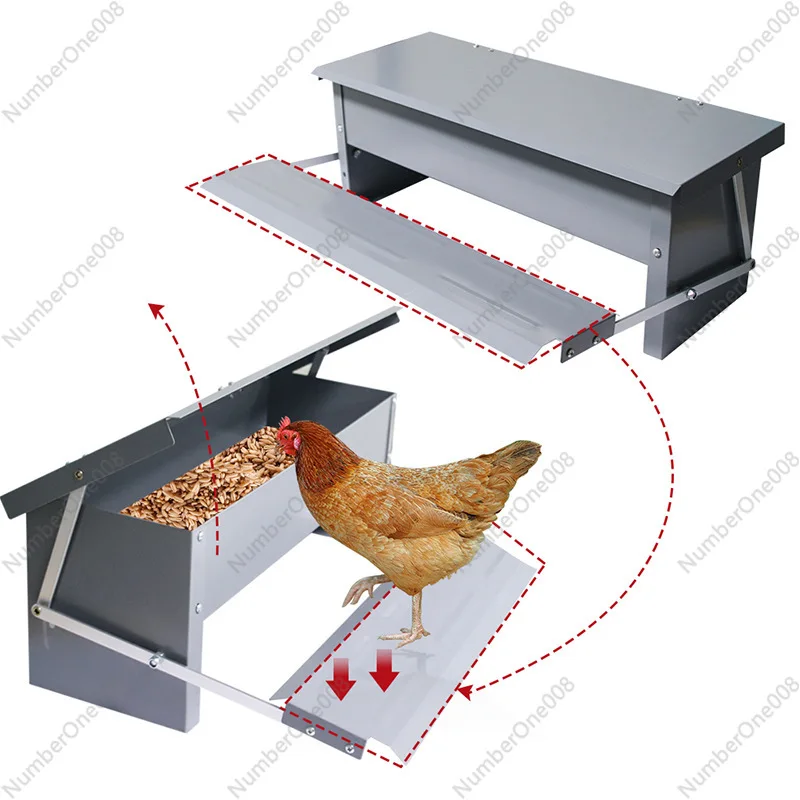 Автоматический кормовой лоток для цыплят уток и джисов непромокаемый инструмент