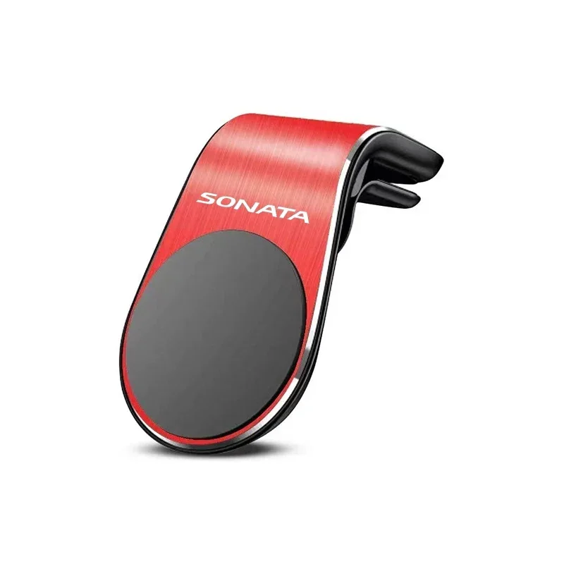 

Автомобильный воздуховыпускной отверстие из сплава, держатель для мобильного телефона, магнитный кронштейн для телефона для Hyundai Sonata Badge Sedan Equus IX25, аксессуары