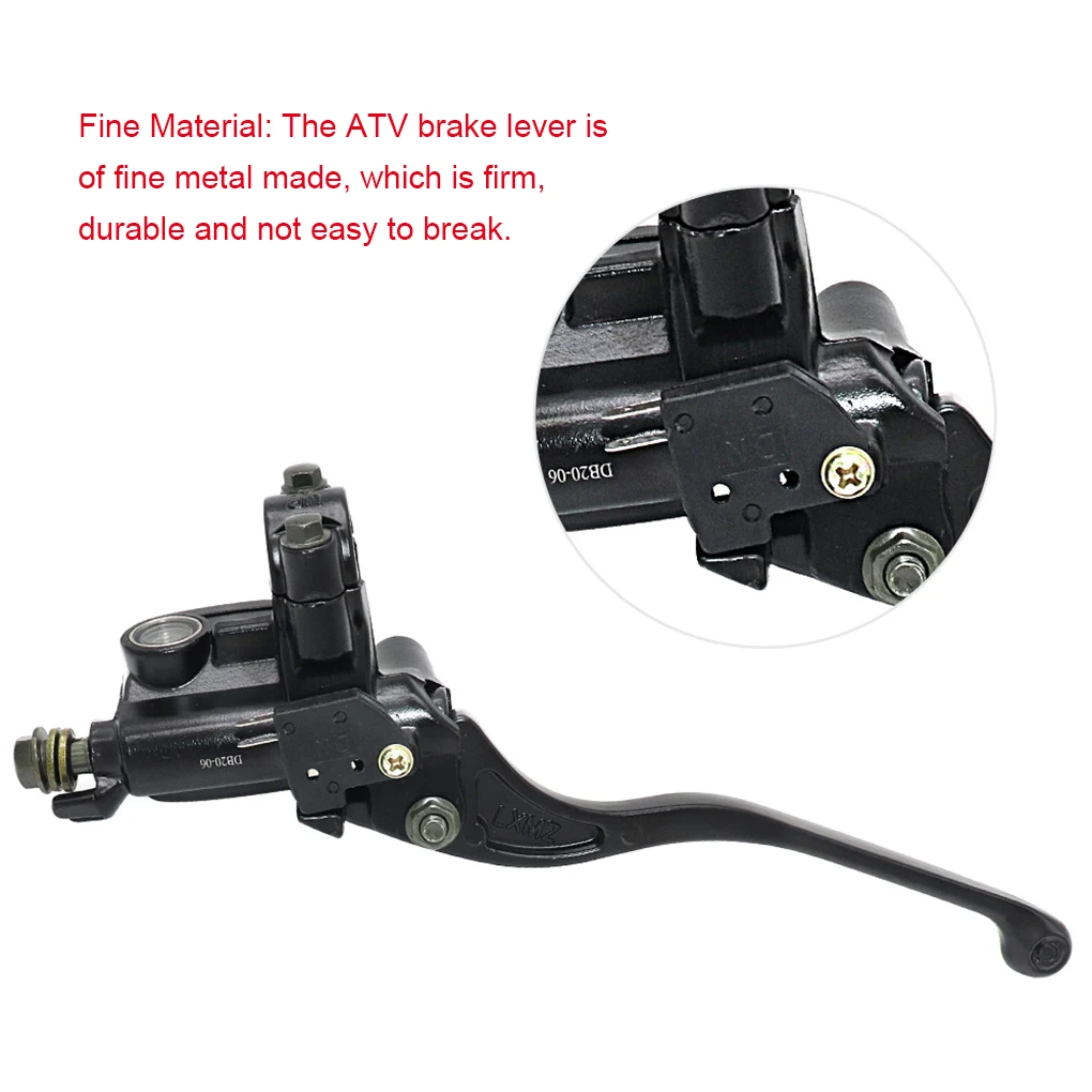 

ATV Front Brake Master Portable Detachable Professional Universal M10 Hydraulic Motorcycle Right Cylinder Lever Part