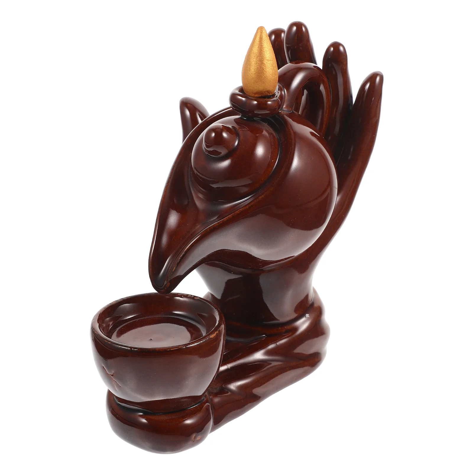 

Censer Holder Burner Ceramic Backflow Teapot Things Roomcool Decor Zen Cones Waterfall Figurine Tablenaturalyoga Home Pottery