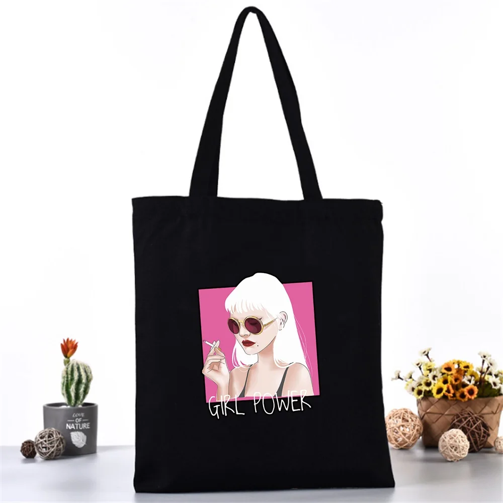 

Shopping Bag Large Bags for Women Hand Bags with Handle Fabric Shopper Bag Shopper with Print Shoppers Handbag