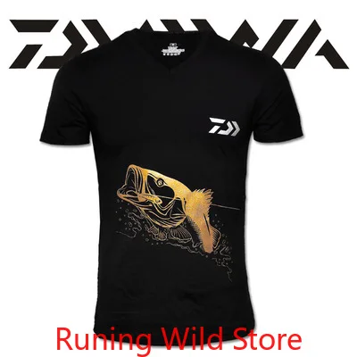 Fishing T Shirt  Plus Size Fishing Clothing Short-Sleeve Quick-Drying Breathable Sun Protection Clothes enlarge