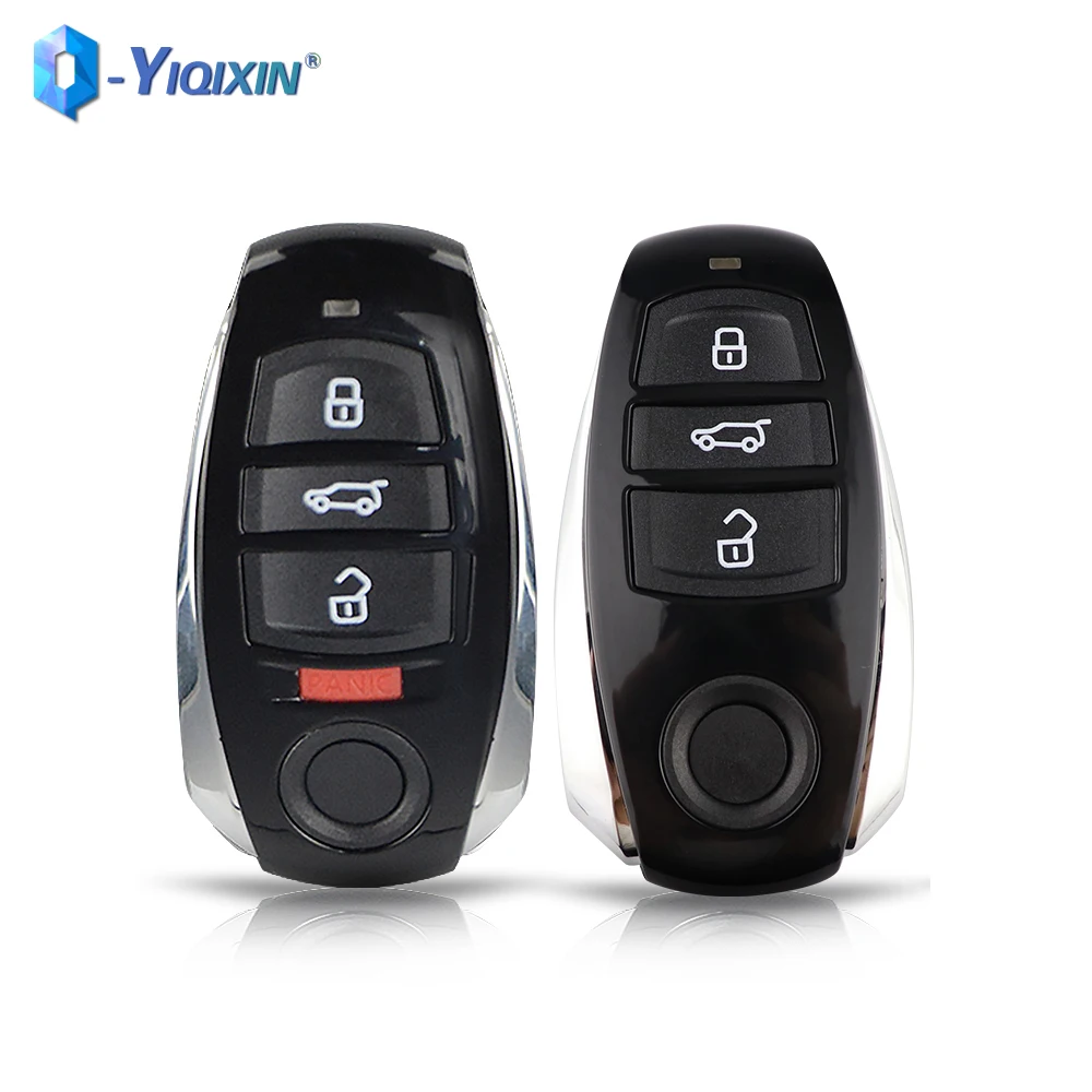 YIQIXIN Smart Keyless Control Car Key Shell Case For Volkswagen VW Touareg 2011 2012 2013 2014 2015 2016 Replacement Remote Fob