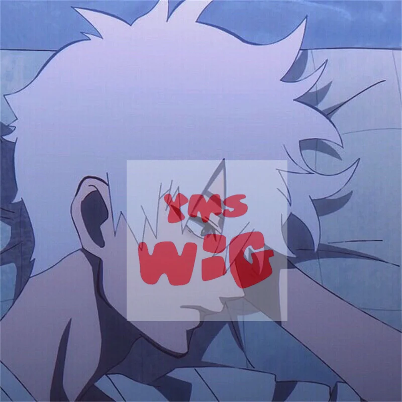 Аниме Limit DEVIL GAME Time Agent Luguang Косплей Парик Стилизованный Короткий Серебристо-Белый