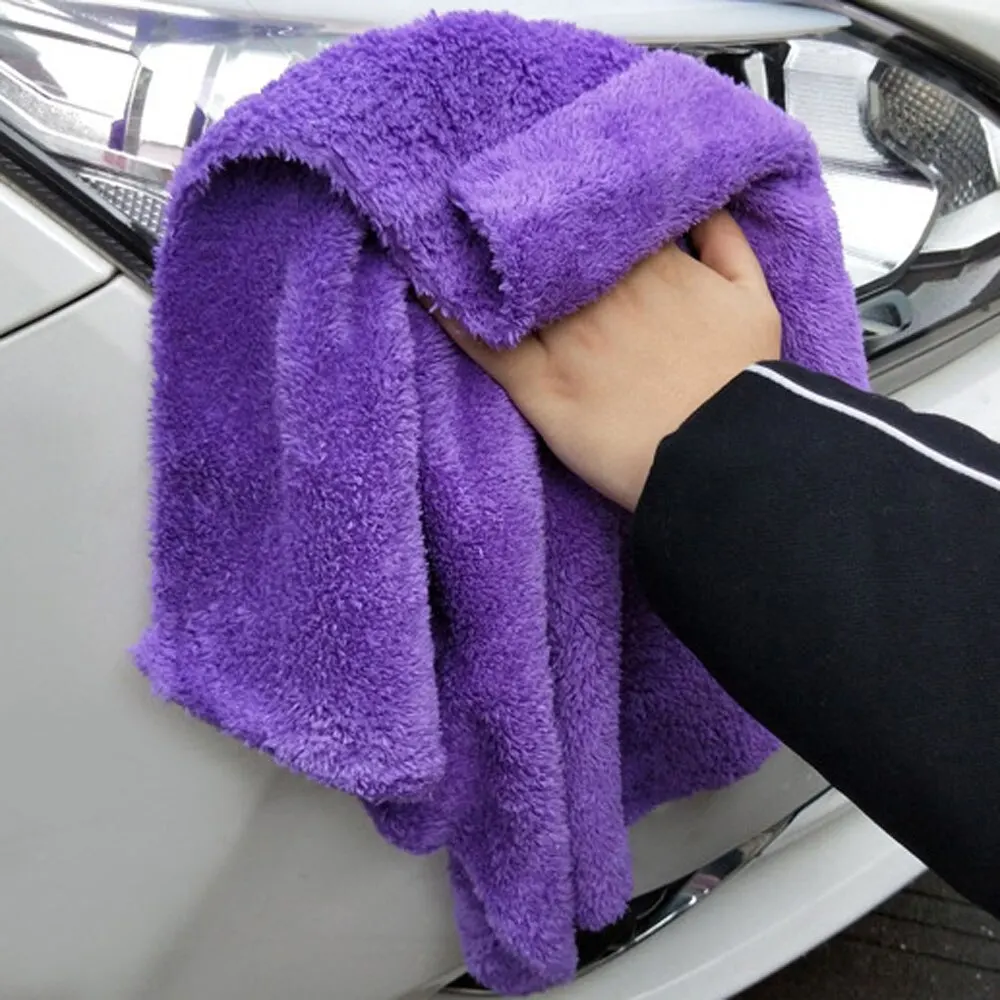

350GSM Premium microfiber car detailing super AbsorbentTowel Ultra soft The Edgeless car wash drying towel 40 X40CM