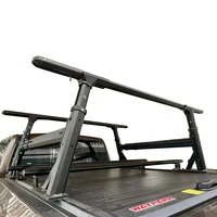 Universal Aluminum Adjustable truck rack pickup Load Cargo truck roof rack