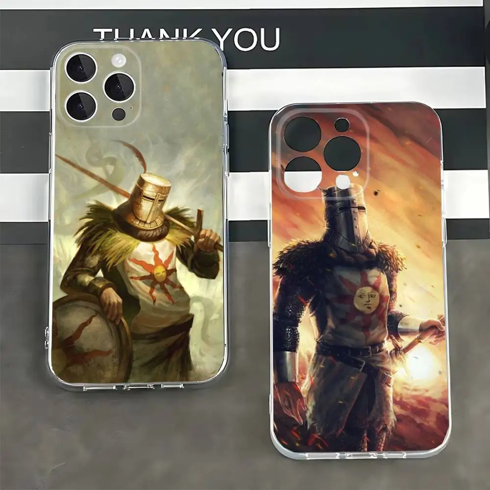 Фото Чехол для телефона Dark S-Solaire of AstoraS для iPhone 16 15 11 13 14 Pro Max 7 8 Plus X Xr Xs Max Se2020 12mini, прозрачный №1