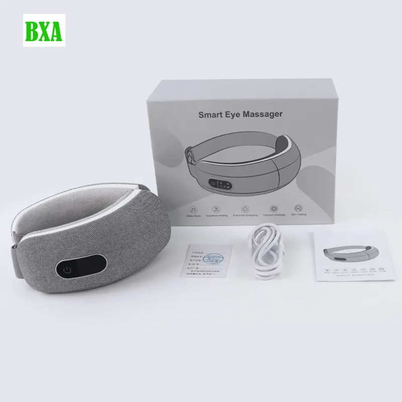 

Eye Massager Airbag Vibration Eye Care Instrument Hot Compress Smart Bluetooth Eye Massage Glasses Mask for Reduce Eye Strain