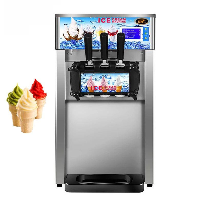 

Soft Serve Ice Cream Machine Small Desktop Ice Cream Maker Machine 110V 220V