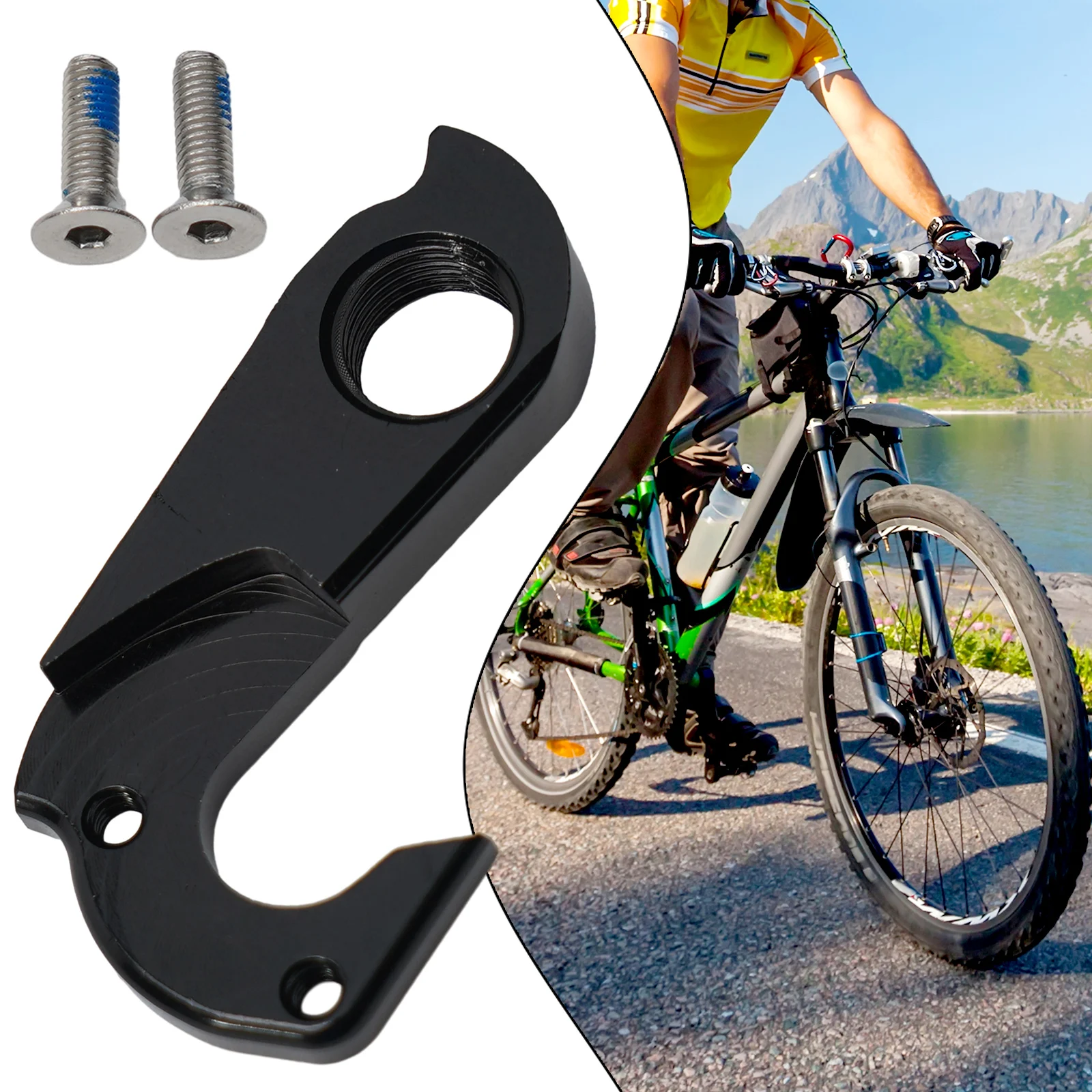 Фото Кронштейн заднего переключателя скоростей для велосипедов CERVELO R2, R3, R5, S3, S5, прочная алюминиевая конструкция, вес 20 г №1