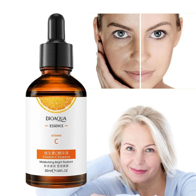 Vitamin C Serum For Face 30ml Moisturizing Whitening Facial Serum Dark Spot Remover Korean Skin Care Products Skincare