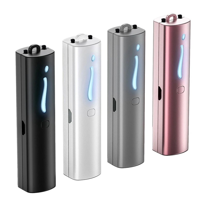 

Top Sale 4Pcs Mini Carry-On Smart Air Purifier Necklace Negative Ion Oxygen Bar Mute Deodorant Air Freshener