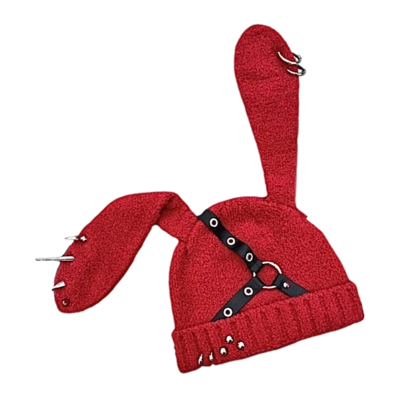 Темная серия шапка с кроличьими ушками костюм для косплея шапки зимняя теплый