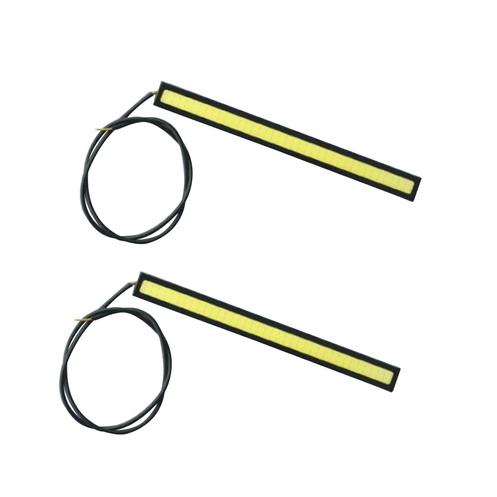 

2pcs Car LED Light Waterproof High Power Quake-proof Durable Daylight Driving Lamp Running Light for Cars