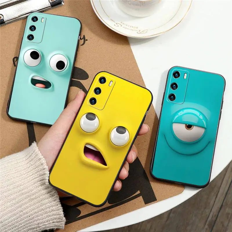 

Funny Smile Face Case For Phone Case For Huawei Mate 50 30 20 10 40 Lite Pro Nova 7 6 SE 5 4 3 4E 3E 2s Fundas Shell Cover