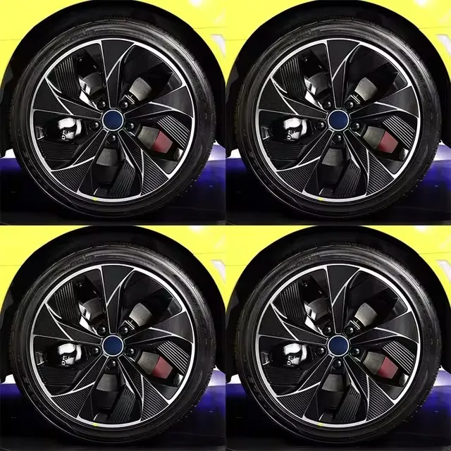 

4 шт./комплект, автомобильные наклейки на ступицы колеса для BYD SONG PLUS DM-i EV 2021 2022