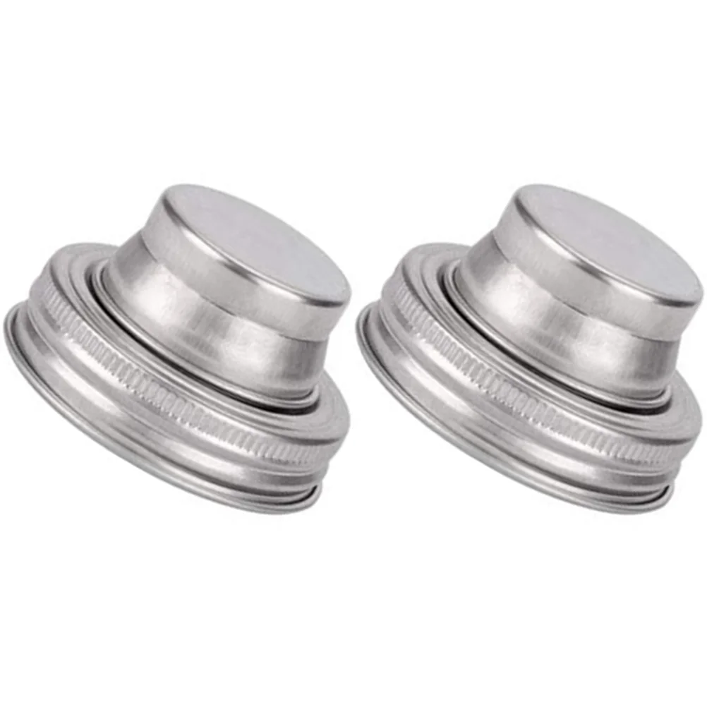 

Shaker Lids Lid Caps Canning Cocktail Steel Stainlessmouth Cover Bottle Sifter Spices Jars Salt Herb Can Covers Wide