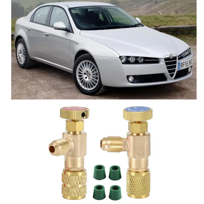 

Car Accessories r22 r410 Car refrigerant relief valve For Alfa Romeo 159 145 146 147 155 156 164 166 33 4C Stelvio Veloce Giulia