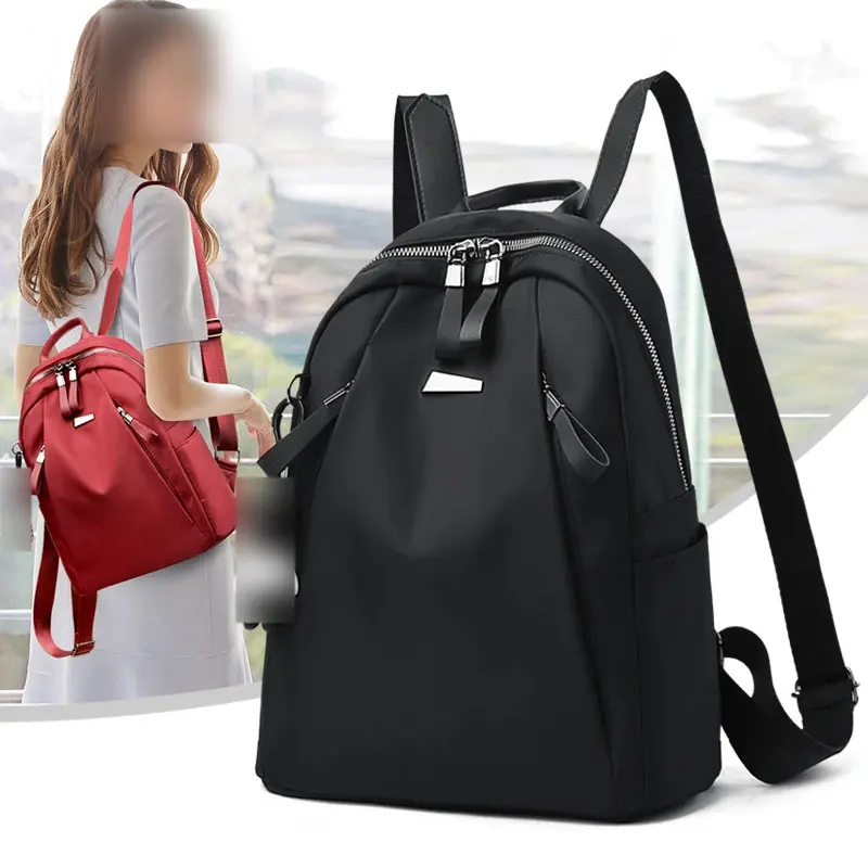 

Fashion Women Backpack Ladies Waterpoof Oxford Backpack Girls Student Bookbag School Bags Large Capacity Travel Bags Storage