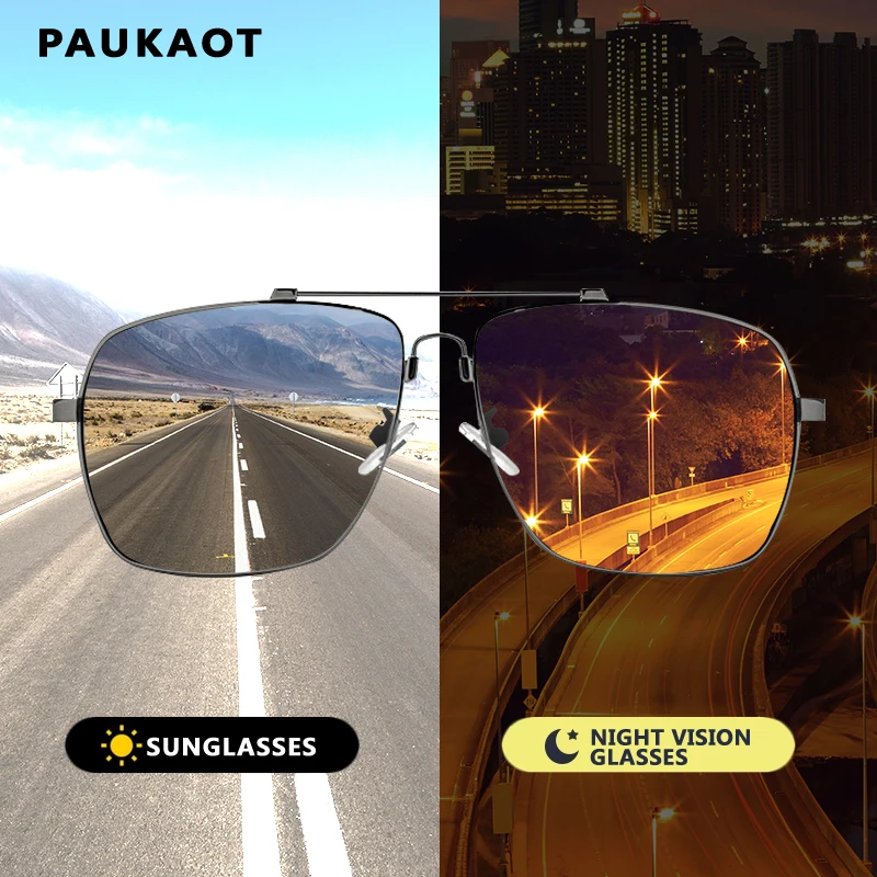 

Солнечные очки PAUKAOT с защитой UV400 для мужчин и женщин, роскошные поляризационные темные очки в большой оправе, с антибликовым покрытием